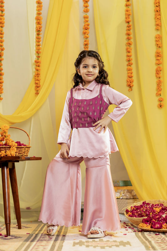 Soft Pink Lehenga Choli for Girls | Jhilmil Collection