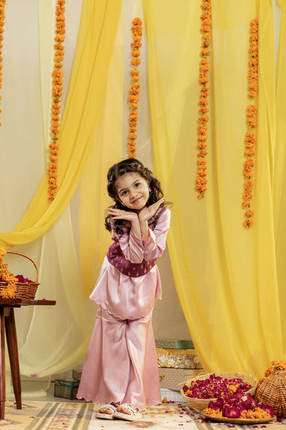Soft Pink Lehenga Choli for Girls | Jhilmil Collection