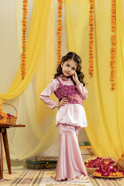Soft Pink Lehenga Choli for Girls | Jhilmil Collection